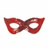 MASQUE ROUGE A SEQUINS 2 MASQUE ROUGE A SEQUINS -FêteMagique Soldes 05910 nc 05910 a