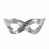 MASQUE ARGENT A SEQUINS -FêteMagique Soldes 05915 nc 05915 a