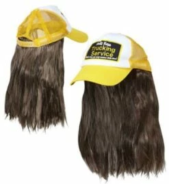 CASQUETTE DE ROUTIER (Casquette Avec Cheveux)