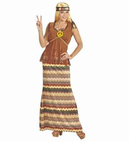 FEMME PEACE AND LOVE (Tenue Hippie Et Accessoires) Tailles Adultes - Démo Vidéo 3 FEMME PEACE AND LOVE (Tenue Hippie Et Accessoires) Tailles Adultes - Démo Vidéo