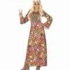 ROBE LONGUE FEMME HIPPIE (Tailles Adultes - Démo Vidéo) -FêteMagique Soldes 0654 nc 0654 a