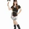 COSTUME FILLE APACHE (Robe, Ceinture, Bandeau) Tailles Enfants - Démo Vidéo 1 COSTUME FILLE APACHE (Robe, Ceinture, Bandeau) Tailles Enfants - Démo Vidéo -FêteMagique Soldes 0669 nc 0669 a