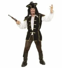 CAPITAINE DES PIRATES (Costume Et Accessoires) Tailles Adultes - Démo Vidéo