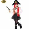 PETITE CAPITAINE PIRATE (Costume Et Accessoires) Tailles Enfants - Démo Vidéo -FêteMagique Soldes 0698 nc 0698 b