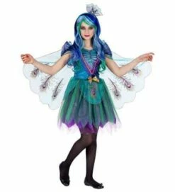DÉGUISEMENT DE PAON (Robe, Ailes, Queue, Chapeau) Tailles Enfants - Démo Vidéo