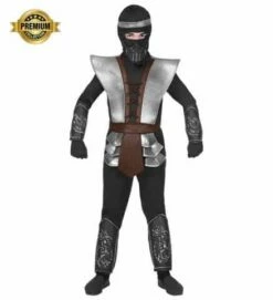 COSTUME MASTER NINJA (Déguisement Complet) Tailles Enfants - Démo Vidéo