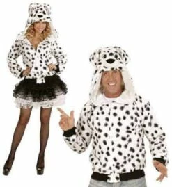 BLOUSON DALMATIEN (Blouson Polaire à Capuche) Tailles H/F - Démo Vidéo