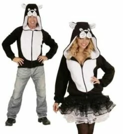 BLOUSON POLAIRE CHAT (Veste Polaire à Capuche) Tailles H/F - Démo Vidéo