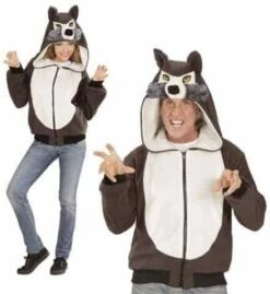 BLOUSON POLAIRE LOUP (veste Polaire à Capuche) Tailles H/F - Démo Vidéo