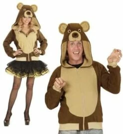 BLOUSON POLAIRE OURS (Veste Polaire à Capuche) Tailles H/F - Démo Vidéo