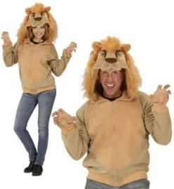 BLOUSON POLAIRE LION (Veste Polaire à Capuche) Tailles H/F - Démo Vidéo