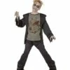 COSTUME GARÇON ZOMBIE (Costume, Torse Déchiré) Tailles Enfants - Démo Vidéo 2 COSTUME GARÇON ZOMBIE (Costume, Torse Déchiré) Tailles Enfants - Démo Vidéo -FêteMagique Soldes 0729 nc 0729 a