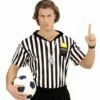 MAILLOT D'ARBITRE OFFICIEL (Tailles Adulte XL Et M/L) Démo Vidéo -FêteMagique Soldes 074D nc 074D c