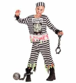 PETIT PRISONNIER ZOMBIE (Veste, Pantalon, Chapeau) Tailles Enfants - Démo Vidéo