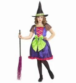 PETITE SORCIÈRE FANTAISIE (Robe Enfant Avec Chapeau) De 2 à 13 Ans - Démo Vidéo