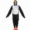 COMBINAISON DE PINGOUIN (Avec Capuche Et Masque) Tailles Adultes - Démo Vidéo