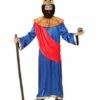 COSTUME DE ROI MAGE (Tunique Avec Couronne) Tailles Adultes - Démo Vidéo
