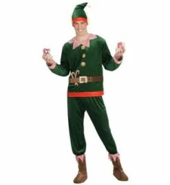 ASSISTANT DU PÈRE NOEL (Costume Et Accessoires) Tailles Adultes - Démo Vidéo