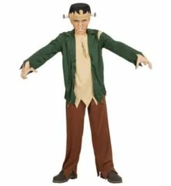 DÉGUISEMENT DE MONSTRE (Costume, Chemise, Coiffe) Tailles Enfants - Démo Vidéo