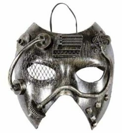 LOUP MASQUE STEAMPUNK (Couleur Argent)