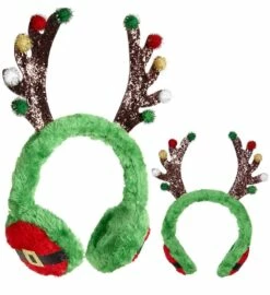 CACHE OREILLES RENNE NOEL (Serre Tête + Cache Oreilles)