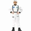 PETIT ASTRONAUTE NASA (Combinaison Blanche Néon) Tailles Enfants De 5 à 13 Ans -FêteMagique Soldes 1100 nc 1100 a