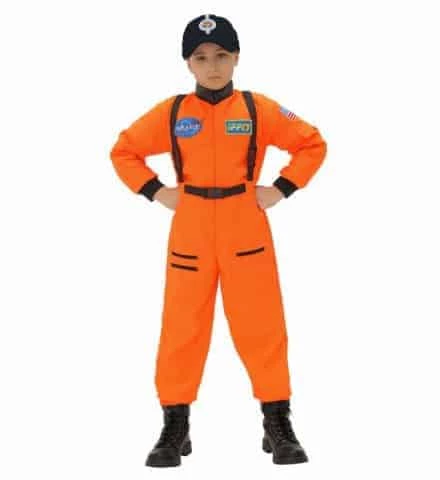 PETIT ASTRONAUTE NASA (Combinaison Orange Néon) Tailles Enfants De 5 à 13 Ans 3 PETIT ASTRONAUTE NASA (Combinaison Orange Néon) Tailles Enfants De 5 à 13 Ans