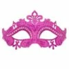 MASQUE VÉNITIEN ROSE (Loup Avec Glitter Et Strass) -FêteMagique Soldes 11632 nc 11632 a
