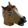 MASQUE CHEVAL EN LATEX -FêteMagique Soldes 12041