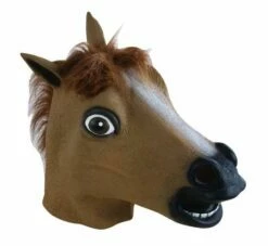MASQUE CHEVAL EN LATEX