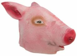 MASQUE DE COCHON (Masque Intégral En Latex)