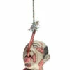 TÊTE DE MORT VIVANT (Dimension 35 Cm) -FêteMagique Soldes 12134