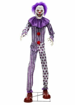 CLOWN GÉANT ANIMÉ (Décoration Son Et Lumière) Taille 260 Cm - Démo Vidéo