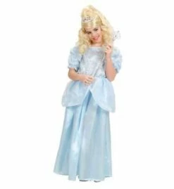 ROBE BLEUE PRINCESSE FÉE (Tailles Filles De 8 à 13 Ans)