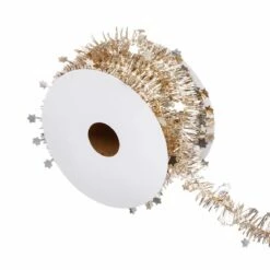 FINE GUIRLANDE DORÉE (Rouleau De 3 Mètres)