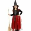 PETITE SORCIÈRE DES BOIS (Robe Enfant Avec Chapeau) Pack 4 Costumes De 1 à 5 Ans -FêteMagique Soldes 129A nc 129A a