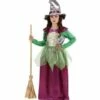 PETITE SORCIÈRE BOHÈME (Robe Enfant Avec Chapeau) Pack 4 Costumes De 1 à 5 Ans -FêteMagique Soldes 129B nc 129B a