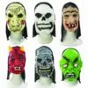 MASQUES HALLOWEEN (Masques Souples Adultes) Avec Capuches - 6 Modèles