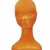 MAROTTE VELOURS ORANGE (Support Perruque) -FêteMagique Soldes 1390A nc 1390A a