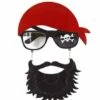 LUNETTES PIRATE BANDIT (Barbe Et Bandana) -FêteMagique Soldes 14408 nc 14408 a