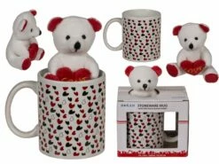 MUG ET OURS EN PELUCHE (Coffret Saint Valentin)