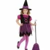 PETITE SORCIÈRE ROSE FUN (Robe Enfant Avec Chapeau) De 4 à 16 Ans - Démo Vidéo -FêteMagique Soldes 1524 nc 1524 a