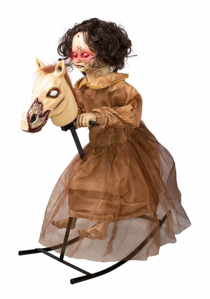 FILLETTE CHEVAL A BASCULE (Déco Sonore Et Lumineuse) Démo Vidéo 3 FILLETTE CHEVAL A BASCULE (Déco Sonore Et Lumineuse) Démo Vidéo