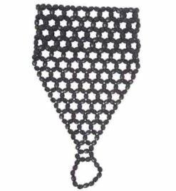 GANTS A PERLES NOIRES