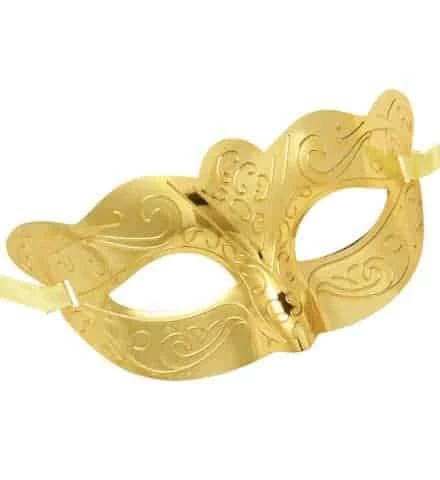 LOUP DORÉ MÉTALLISÉ 3 LOUP DORÉ MÉTALLISÉ