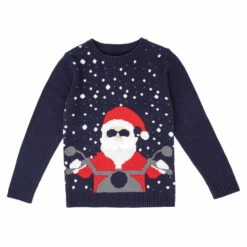 PACK 12 PULLS DE NOEL (Modèles Pour Hommes) Assortiment 2 Motifs