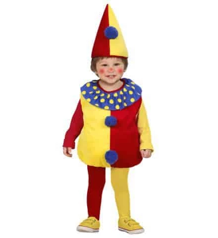 COSTUME DE MINI CLOWN (Pack De 6 Déguisements) Taille Unique 1/3 Ans 3 COSTUME DE MINI CLOWN (Pack De 6 Déguisements) Taille Unique 1/3 Ans