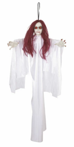 POUPÉE SUSPENDUE ANIMÉE (Déco Lumineuse Et Sonore) Taille 66 Cm - Démo Vidéo