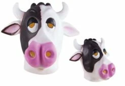 MASQUE DE VACHE EN LATEX (Masque Intégral)