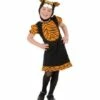 ROBE PETITE FILLE TIGRE (Pack 6 Costumes Filles) Tailles 2/3 Ans Et 3/4 Ans -FêteMagique Soldes 2019T nc 2019T a